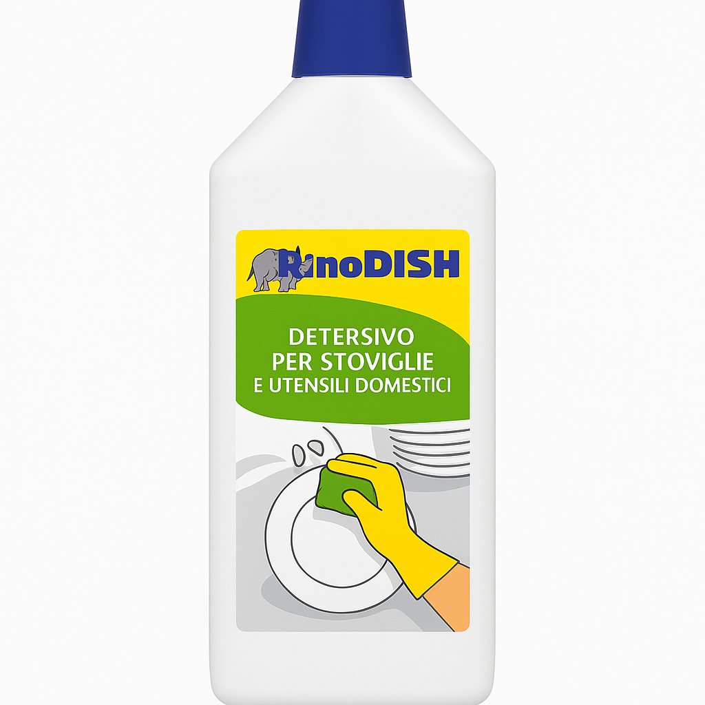 🧼 RINODISH - Detergente per stoviglie e utensili domestici