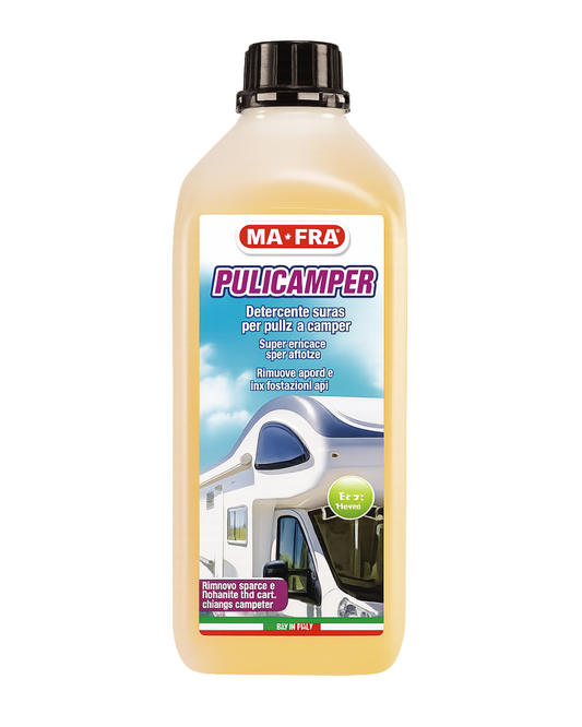 💦 MA-FRA PULICAMPER – Detergente specifico per camper e caravan - 2L