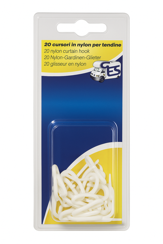 Cursore in Nylon per Tendine – Scorrimento Silenzioso e Resistente