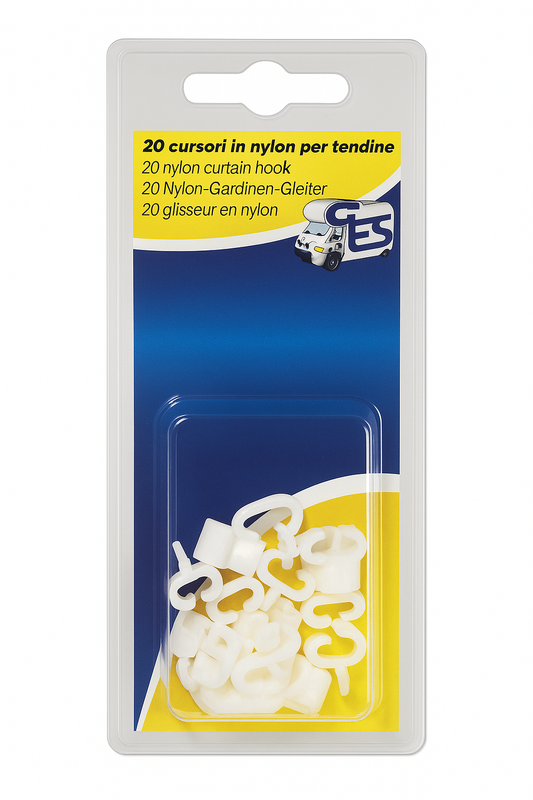 Cursore in Nylon per Tendine – Scorrimento Silenzioso e Resistente