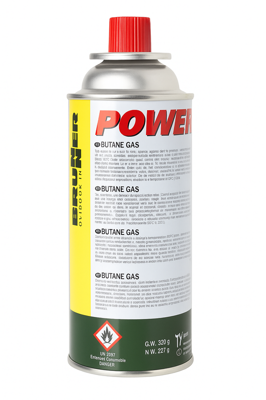 PowerGaz Brunner – Cartuccia di Gas Butano/Propano da 500g