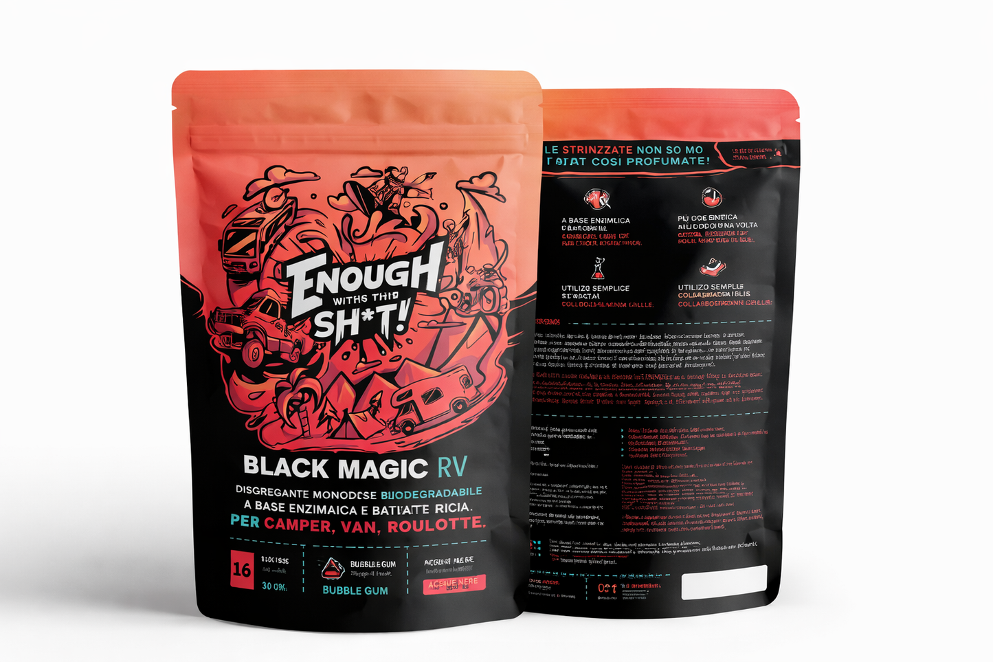 Black Magic RV – Disgregante Enzimatico per WC Chimico